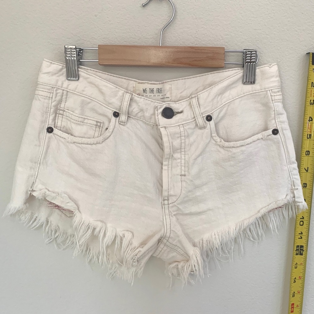 Free People Jean Shorts
